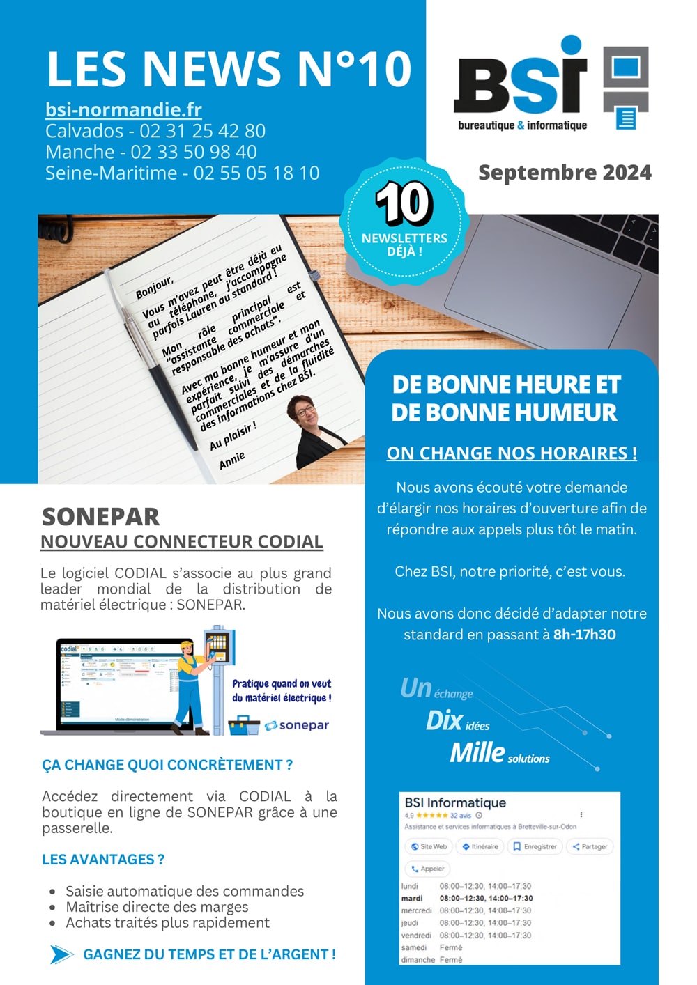 Newsletter 9 BSI informatique