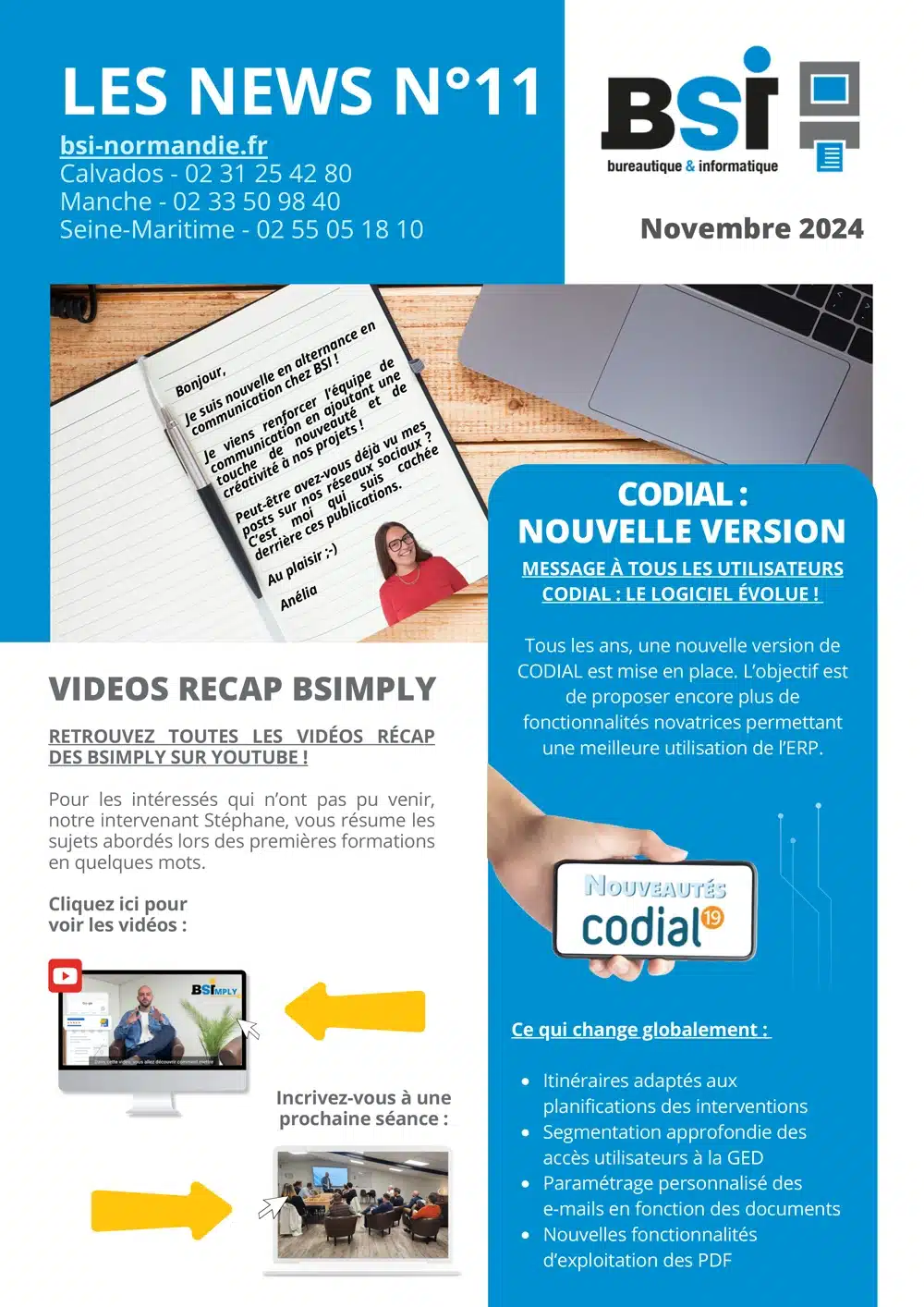 Newsletter 11 BSI informatique